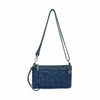 Denim Tonal Straw