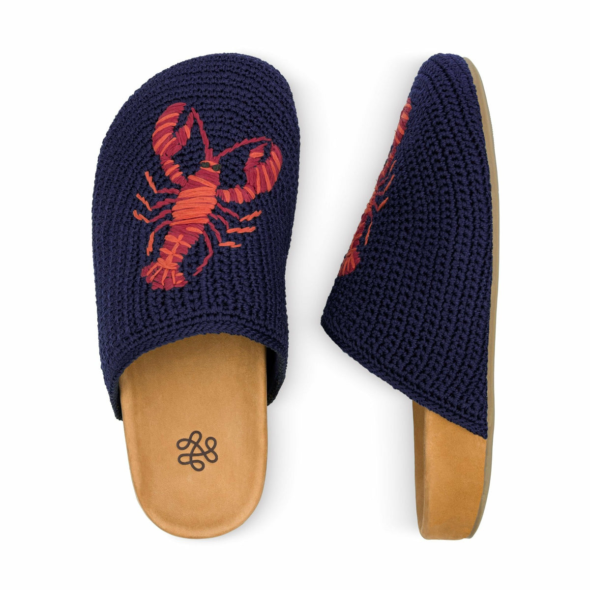 The Sak Bolinas Clog in Lobster Crochet