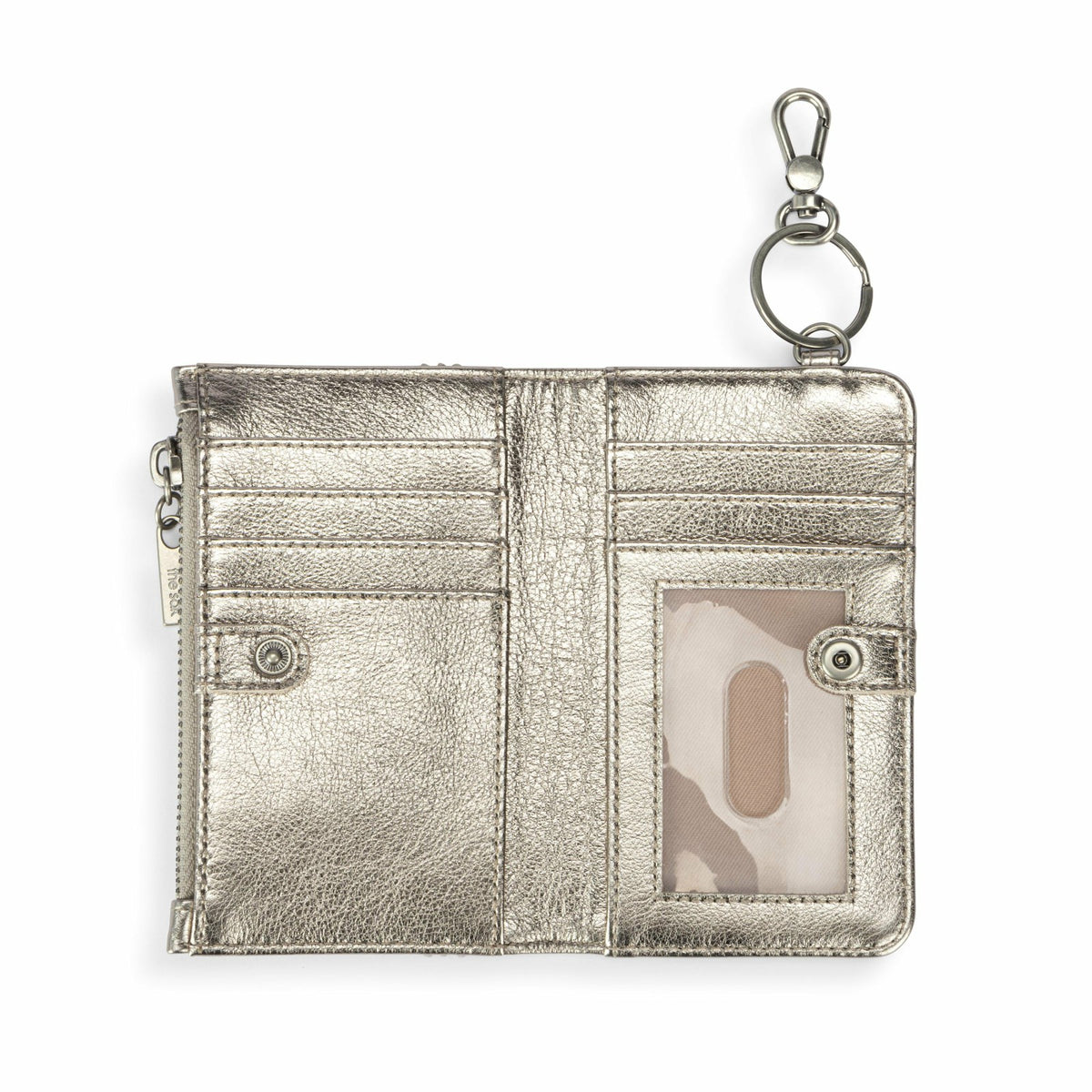 The Sak Encino Essential Wallet in Pyrite Leather