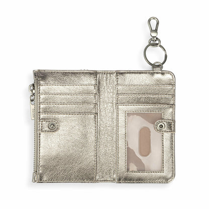 The Sak Encino Essential Wallet in Pyrite Leather