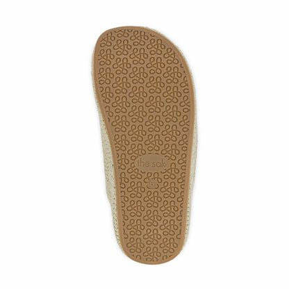 The Sak Bolinas Ripple Clog in Natural Ripple Crochet