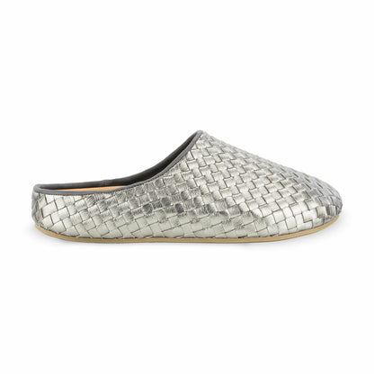 The Sak Bolinas Woven Clog in Woven Pyrite Woven