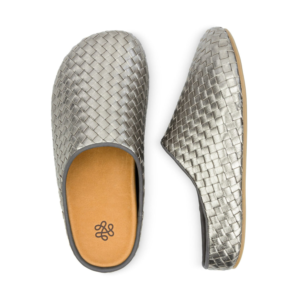 The Sak Bolinas Woven Clog in Woven Pyrite Woven