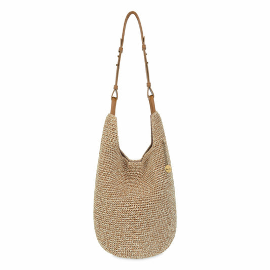 The Sak Los Feliz 120 Hobo Bag in Bamboo Static Crochet