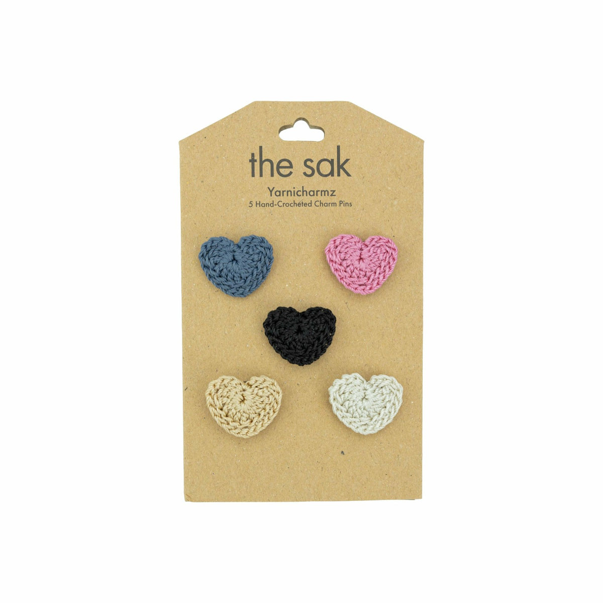 The Sak Yarnicharmz 5 Pack in Love Hearts Crochet