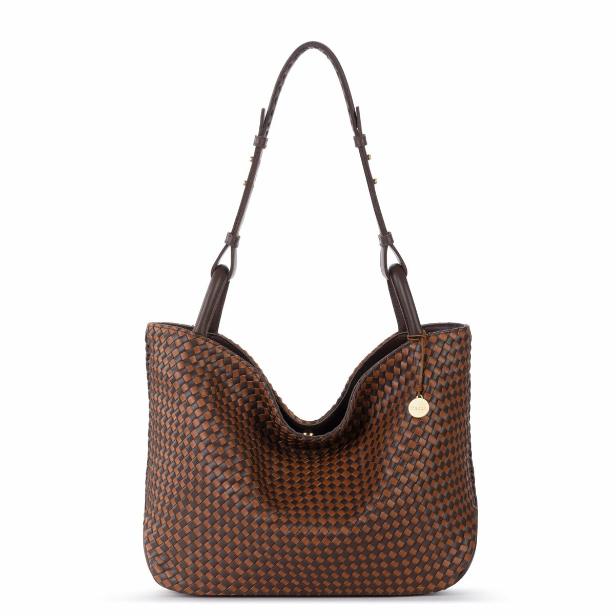 Mahogany Cognac Woven