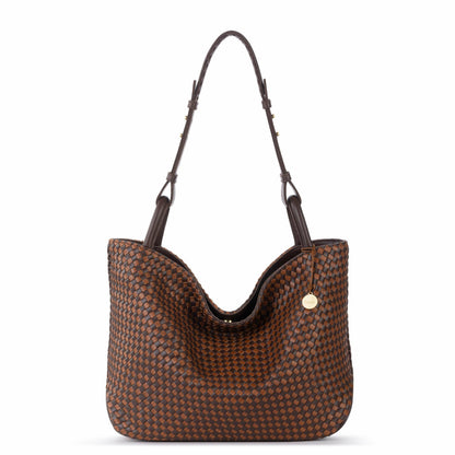 Mahogany Cognac Woven