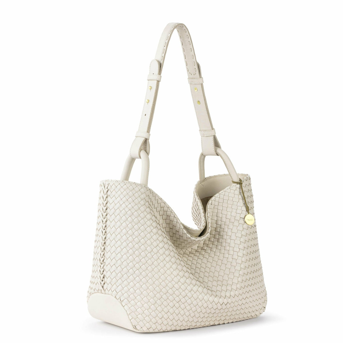 The Sak Los Feliz Medium Tote Bag in Stone Woven