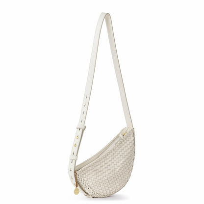 The Sak Tess Sling Bag in Stone Woven