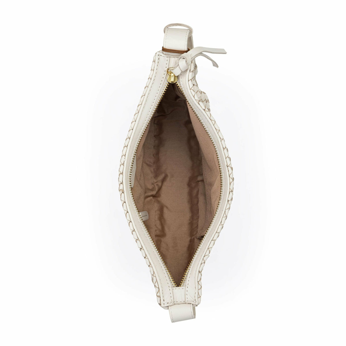 The Sak Tess Sling Bag in Stone Woven