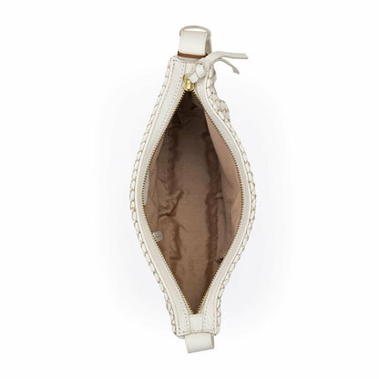 The Sak Tess Sling Bag in Stone Woven