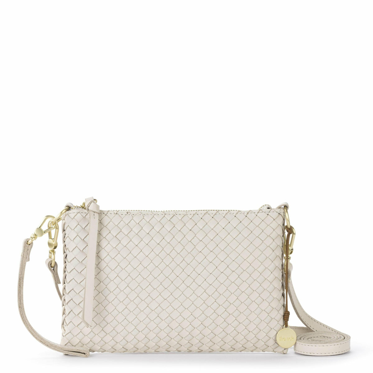 The Sak Vita Convertible Wristlet in Stone Woven