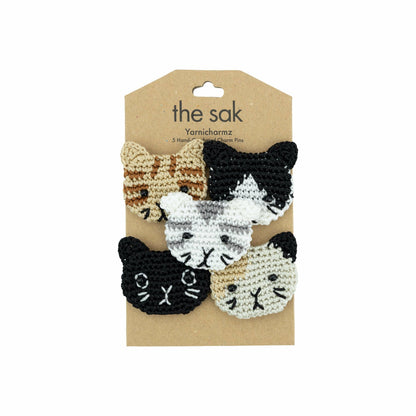 The Sak Yarnicharmz 5 Pack Charm in Cats Crochet