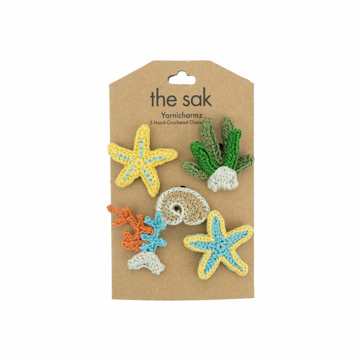 The Sak Yarnicharmz 5 Pack Charm in Starfish Crochet