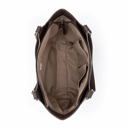 The Sak Bolinas Satchel - Leather - Mushroom Suede