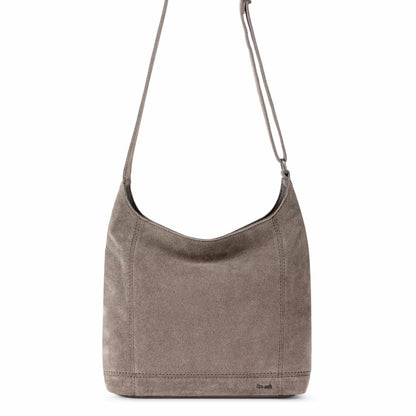 The Sak De Young Crossbody Bag in Mushroom Suede