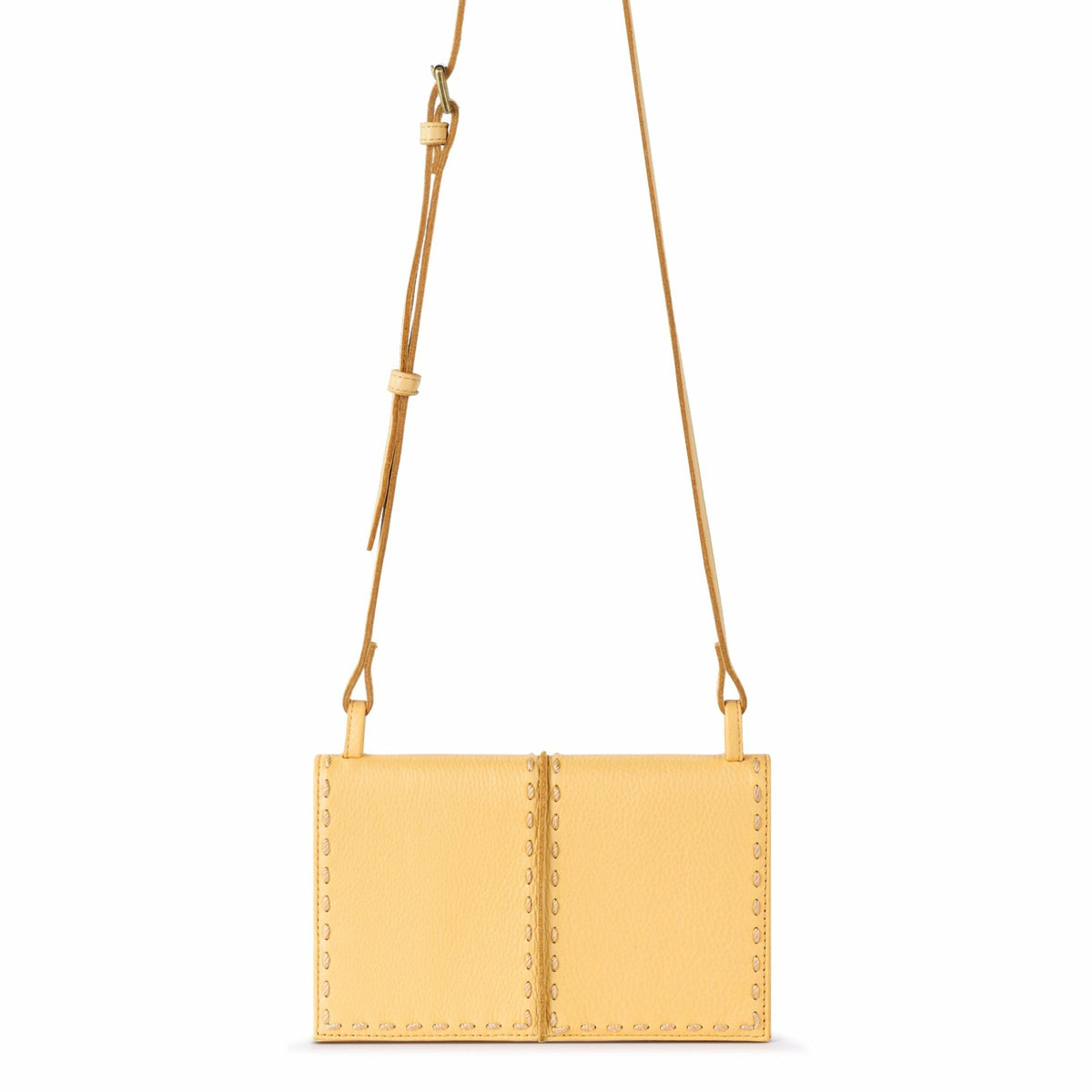 The Sak Los Feliz Phone Wallet in Buttercup Leather