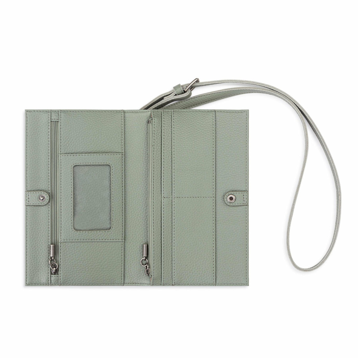 The Sak Los Feliz Phone Wallet in Meadow Leather