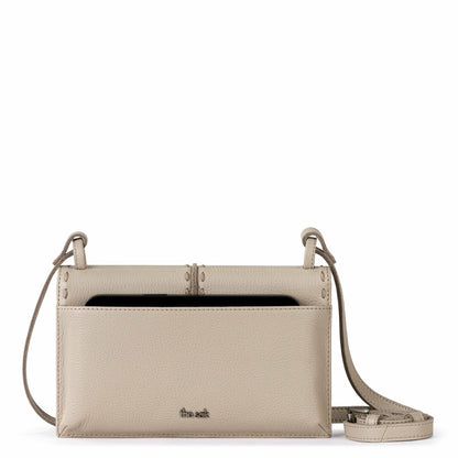 The Sak Los Feliz Phone Wallet in Sand Leather