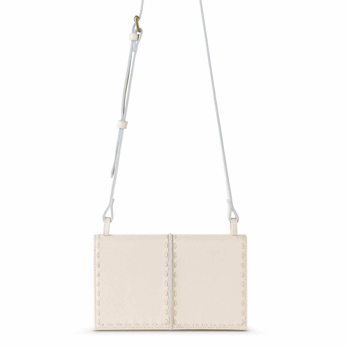 The Sak Los Feliz Phone Wallet in Stone Leather