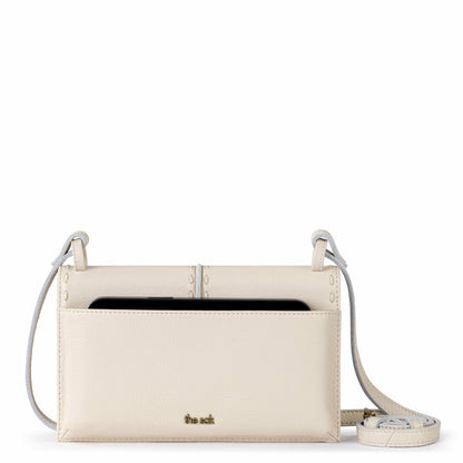 The Sak Los Feliz Phone Wallet in Stone Leather