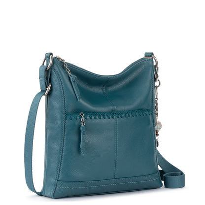 The Sak Lucia Crossbody Bag in Deep Teal Leather
