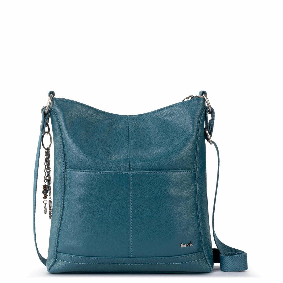 The Sak Lucia Crossbody Bag in Deep Teal Leather
