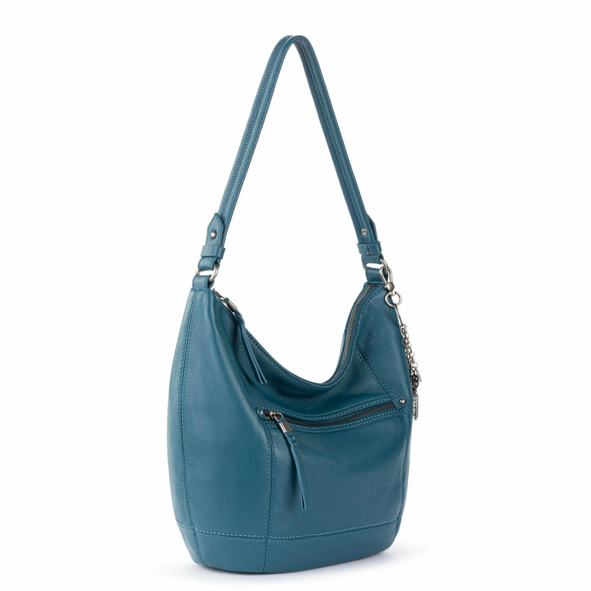 The Sak Sequoia Hobo Bag in Deep Teal Leather