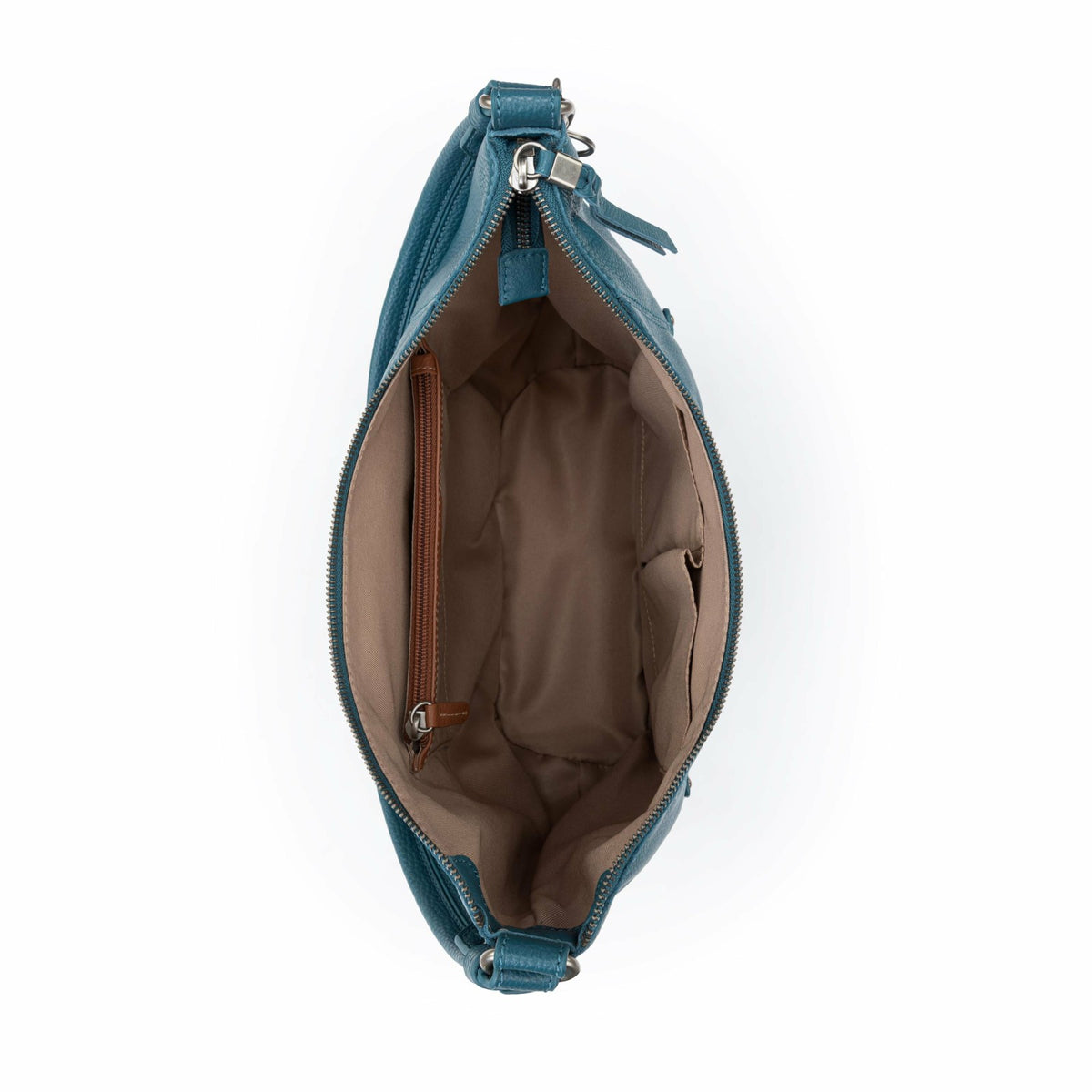 The Sak Sequoia Hobo Bag in Deep Teal Leather