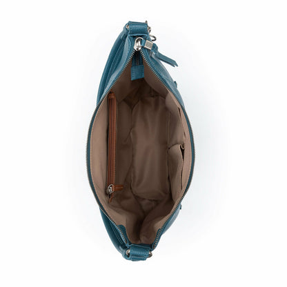 The Sak Sequoia Hobo Bag in Deep Teal Leather