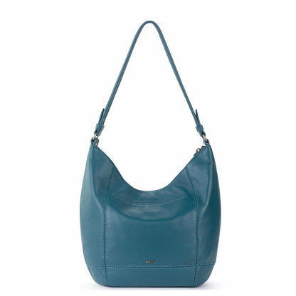 The Sak Sequoia Hobo Bag in Deep Teal Leather