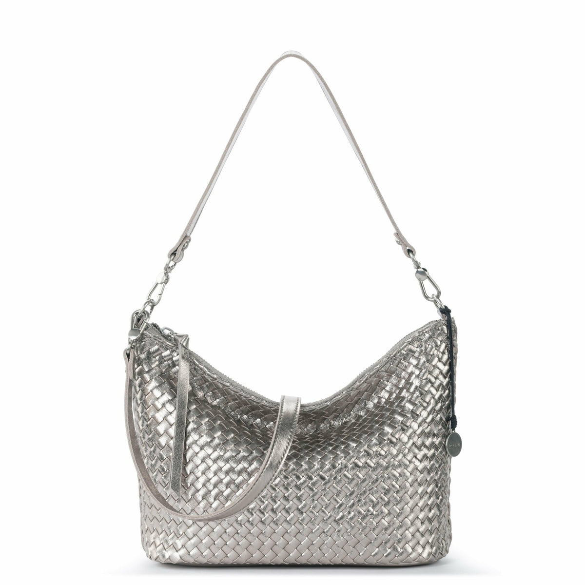 The Sak Juniper Small Hobo Bag in Pyrite Woven
