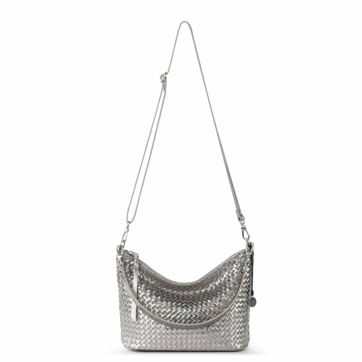 The Sak Juniper Small Hobo Bag in Pyrite Woven