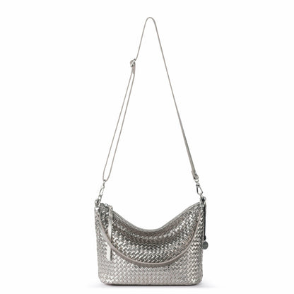The Sak Juniper Small Hobo Bag in Pyrite Woven