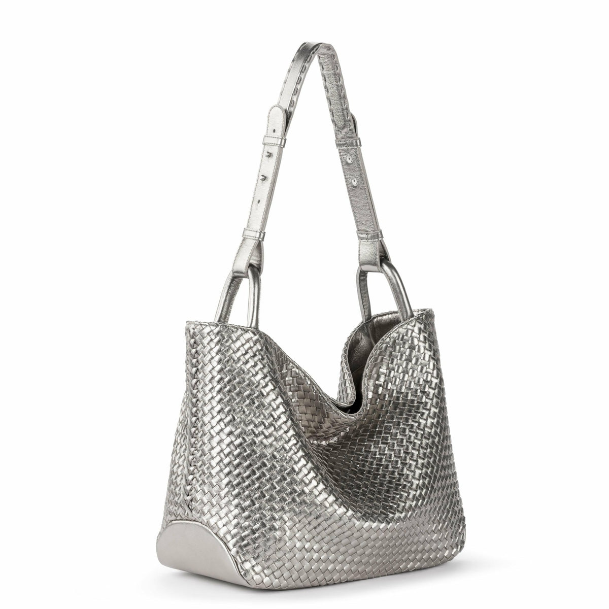 The Sak Los Feliz Medium Tote Bag in Pyrite Woven