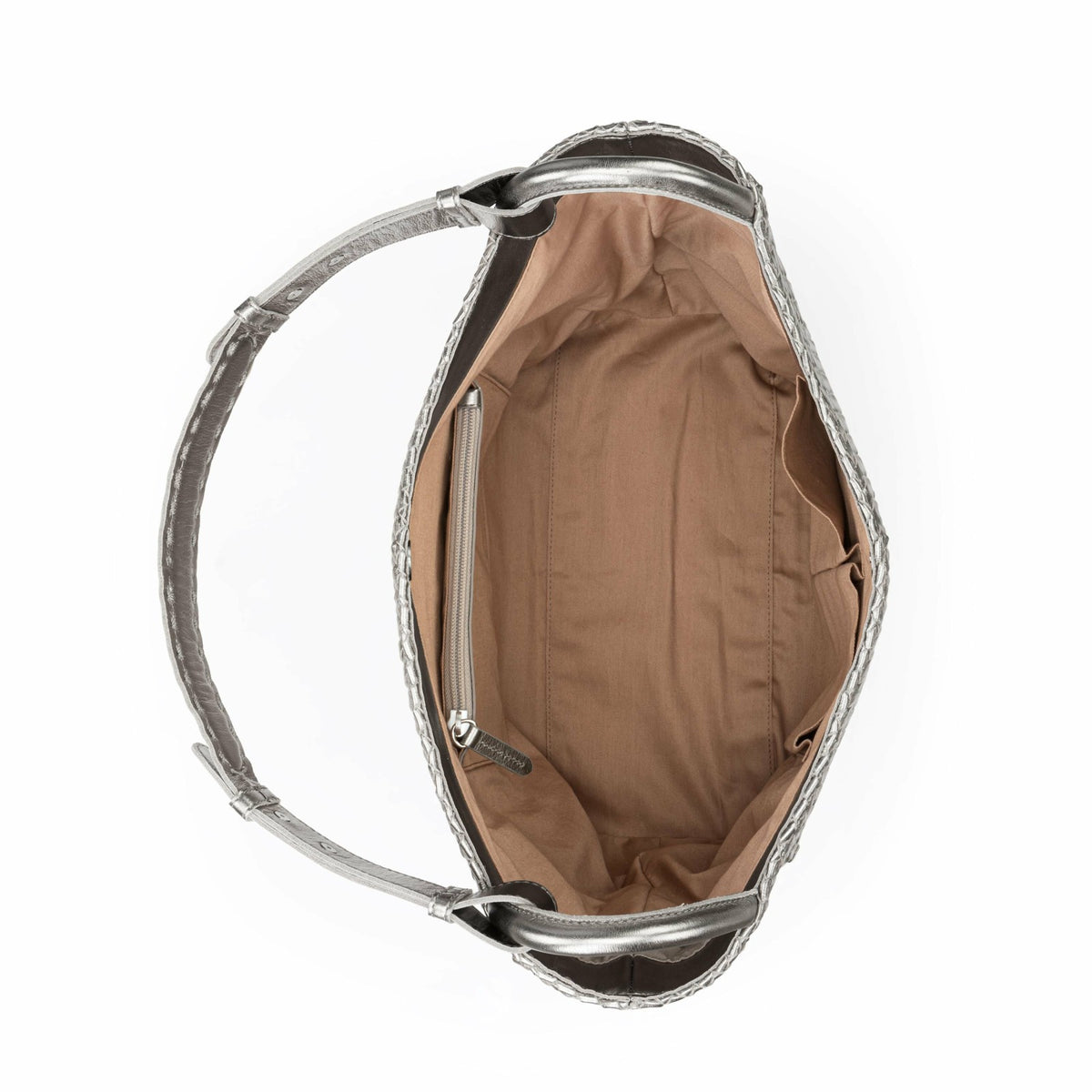 The Sak Los Feliz Medium Tote Bag in Pyrite Woven