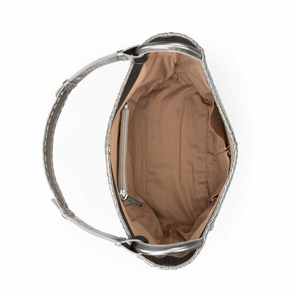 The Sak Los Feliz Medium Tote Bag in Pyrite Woven