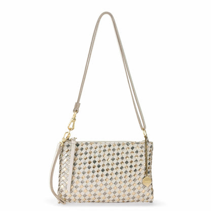 Stone Metallic Woven
