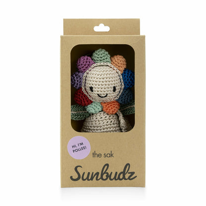 The Sak Sunbudz Sunflower Dangle in Pollee Crochet