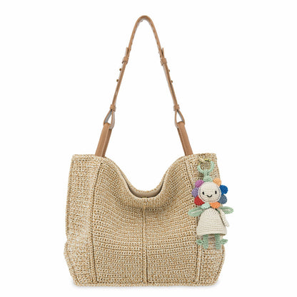 The Sak Sunbudz Sunflower Dangle in Pollee Crochet