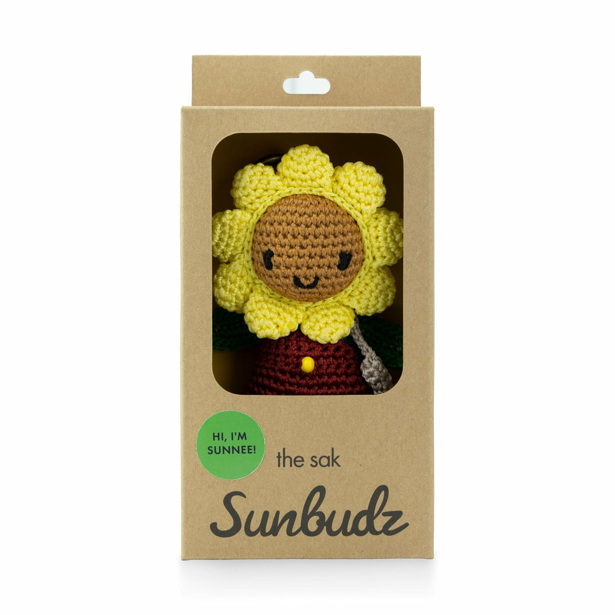 The Sak Sunbudz Sunflower Dangle in Sunnee Crochet