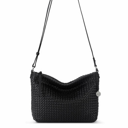 The Sak Melrose Crossbody Bag in Black Woven