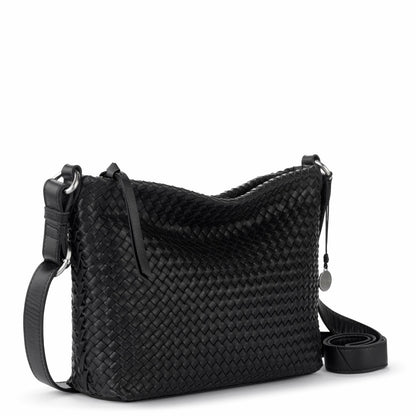 The Sak Melrose Crossbody Bag in Black Woven