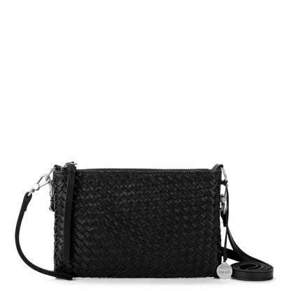 The Sak Vita Convertible Wristlet in Black Woven
