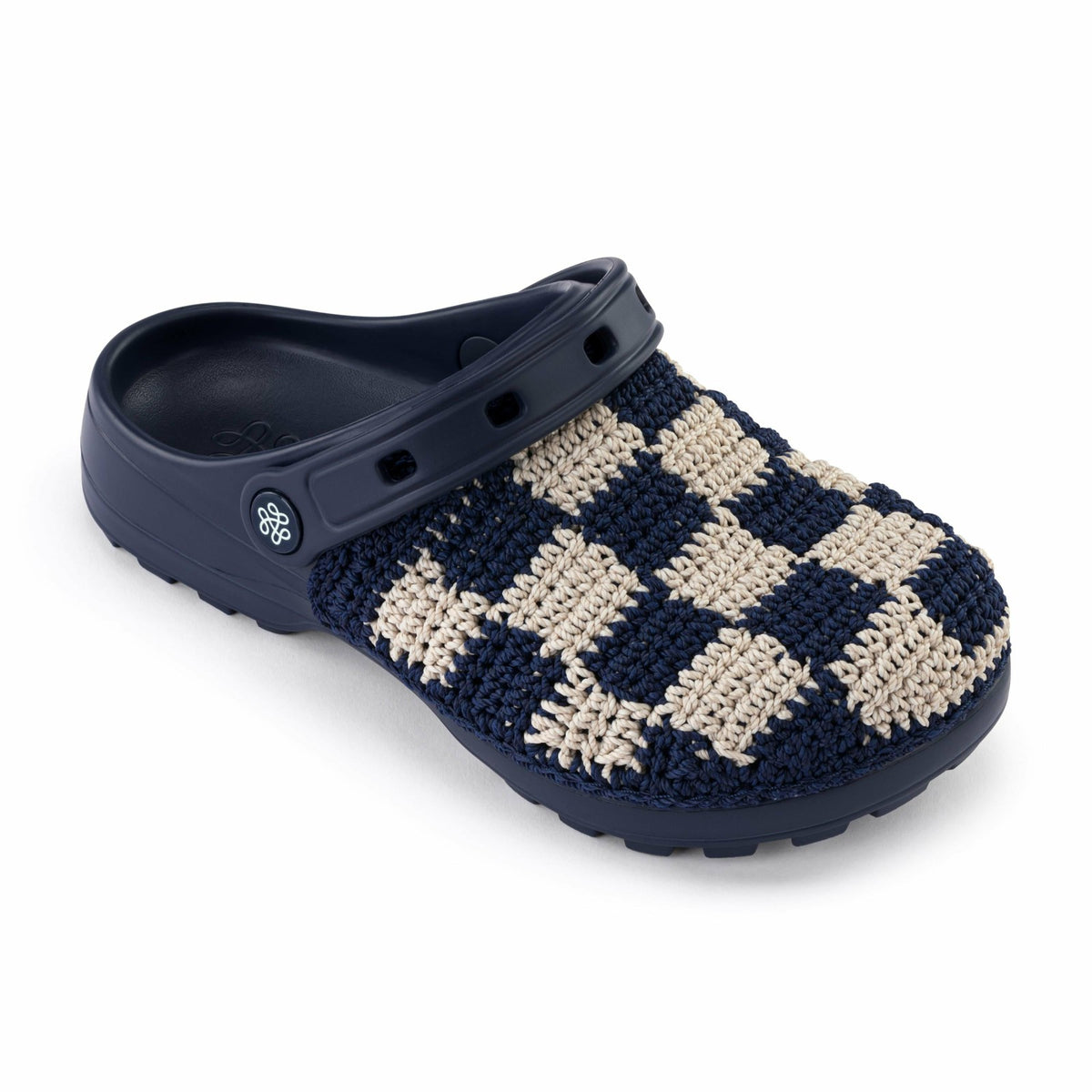 Denim Check,6,Hand Crochet