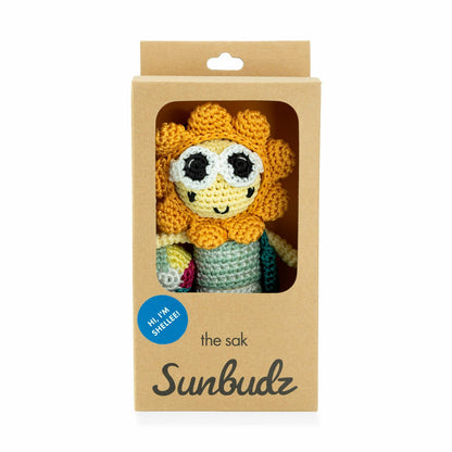 The Sak Sunbudz Sunflower Dangle in Shellee Crochet
