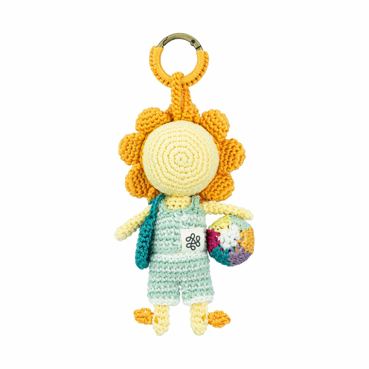 The Sak Sunbudz Sunflower Dangle in Shellee Crochet