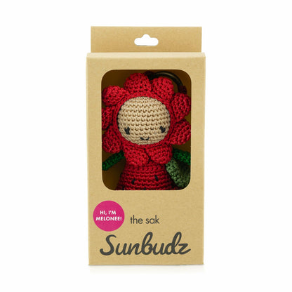 The Sak Sunbudz Sunflower Dangle in Melonee Crochet