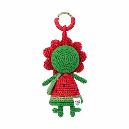 The Sak Sunbudz Sunflower Dangle in Melonee Crochet