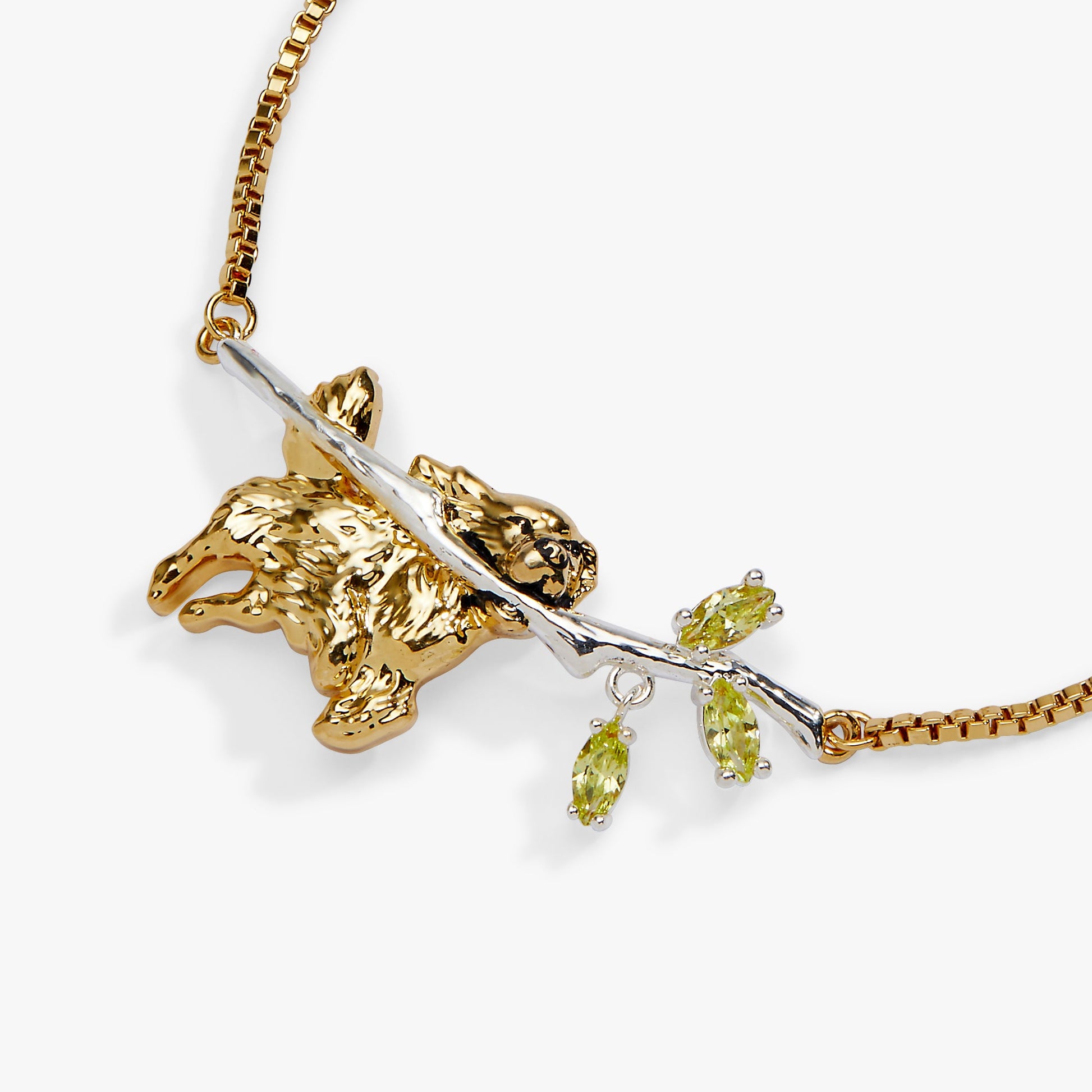 Golden Retriever Bracelet Two Tone